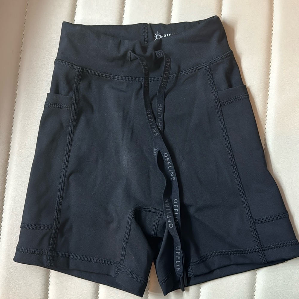 american eagle biker shorts